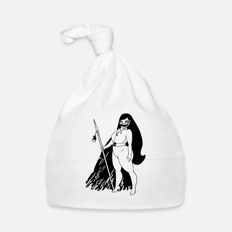 She's all that - Organic Baby Cap - white