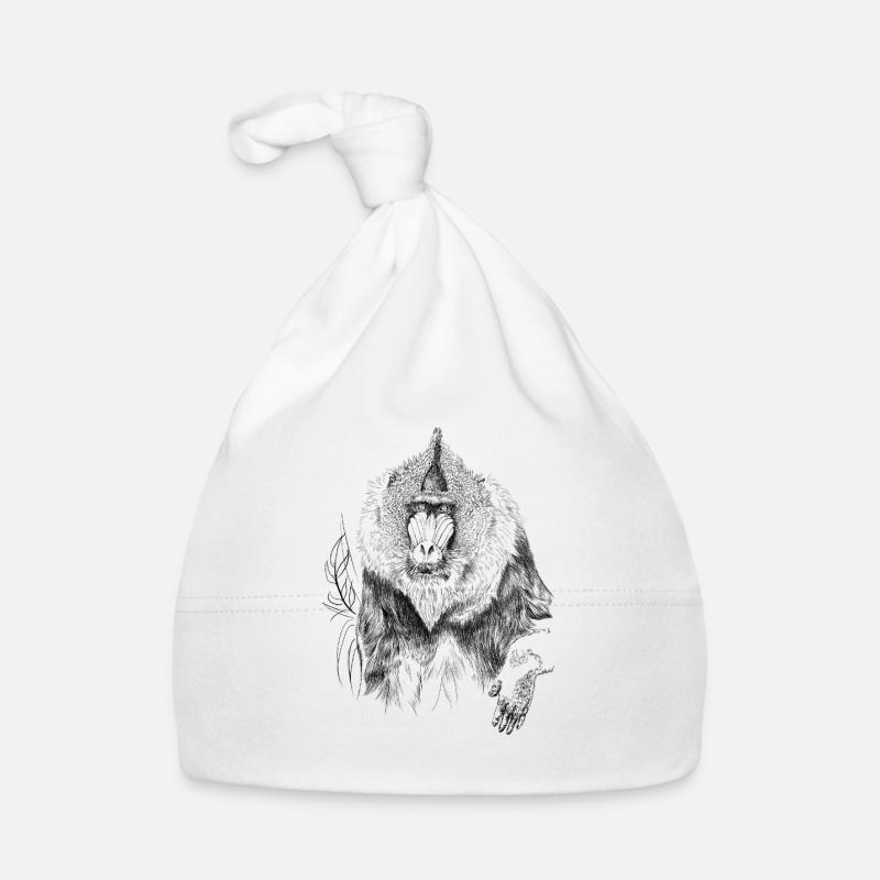 Mandrill Bonnet bio Bébé