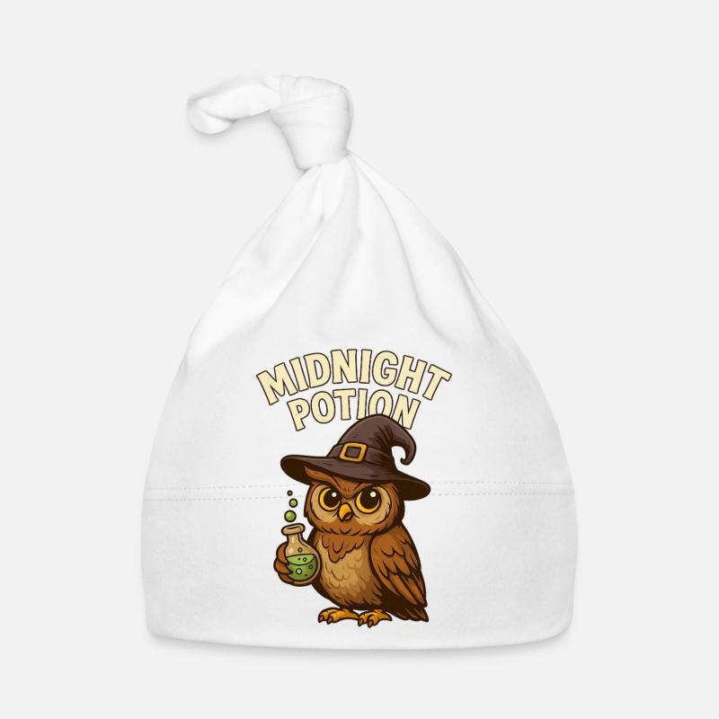 Witch Owl – Magic Potion at Midnight Organic Baby Cap