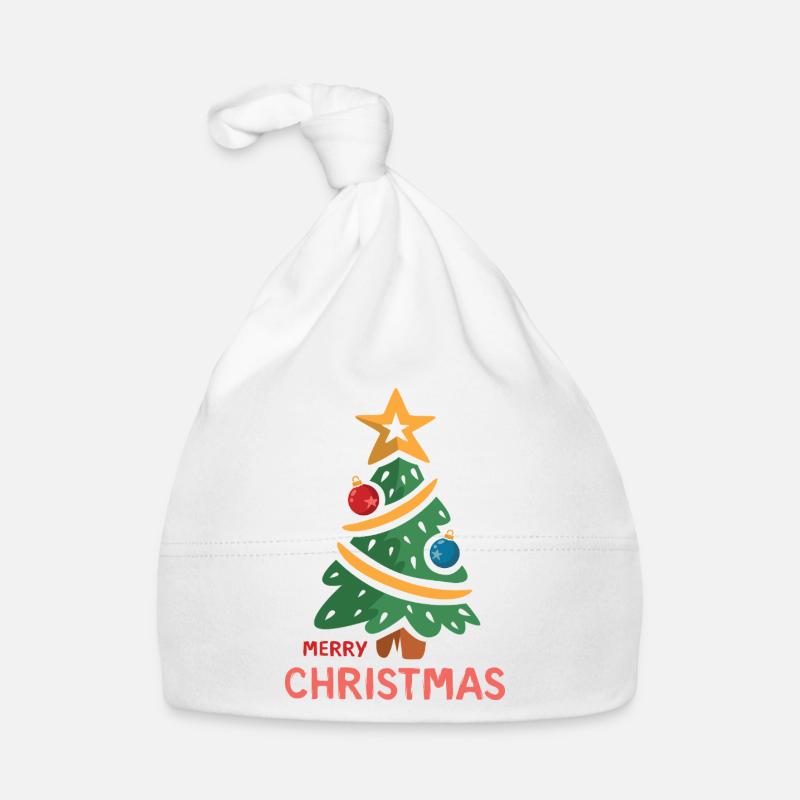 Merry Christmas Cartoon Baum Baby Bio-Mütze