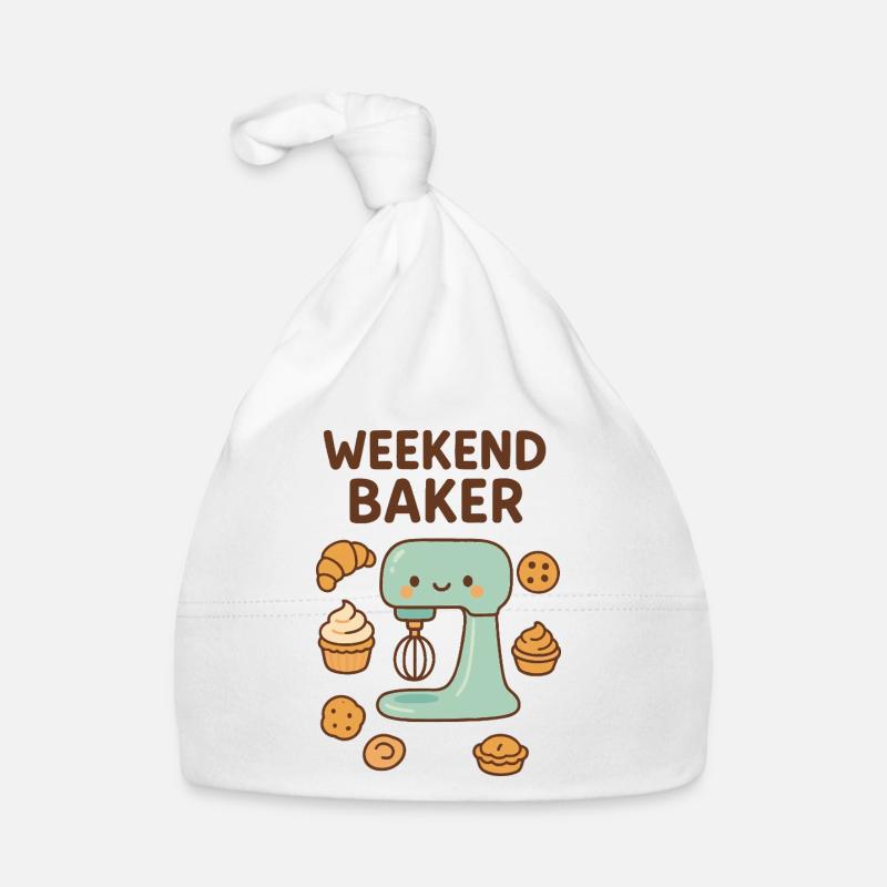 Weekend Baker Blender Kawaii Pastry Organic Baby Cap