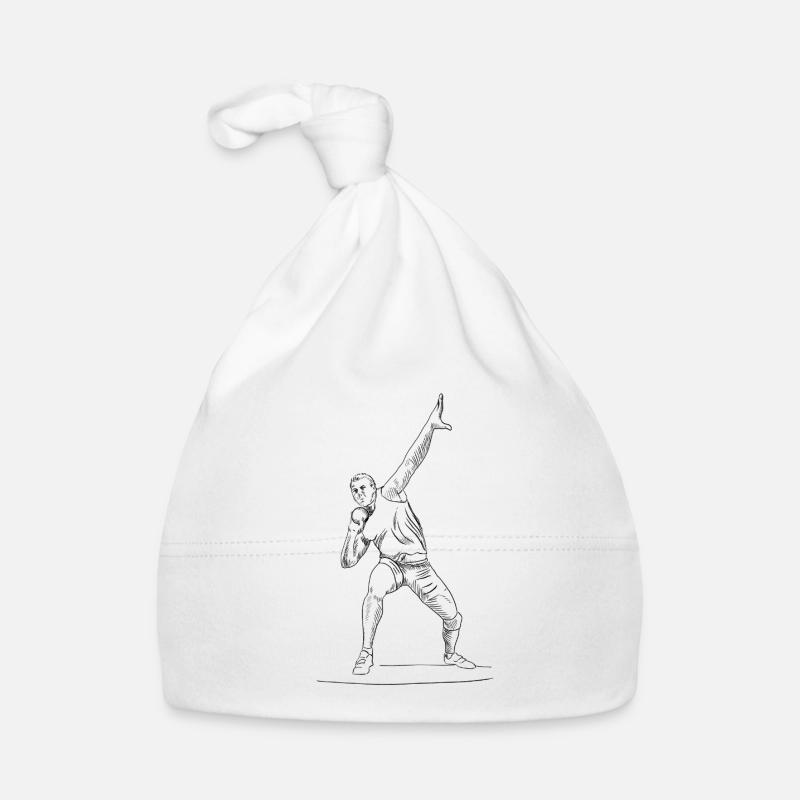 Lancer du poids Bonnet bio Bébé