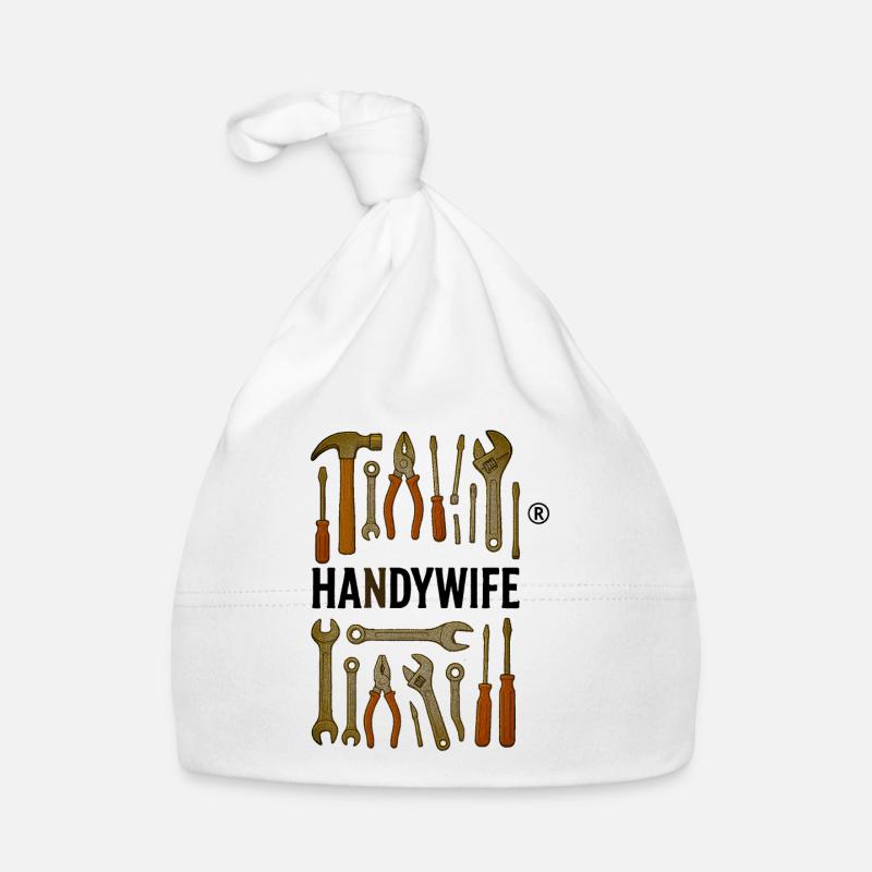 Typography Tool Letters Organic Baby Cap