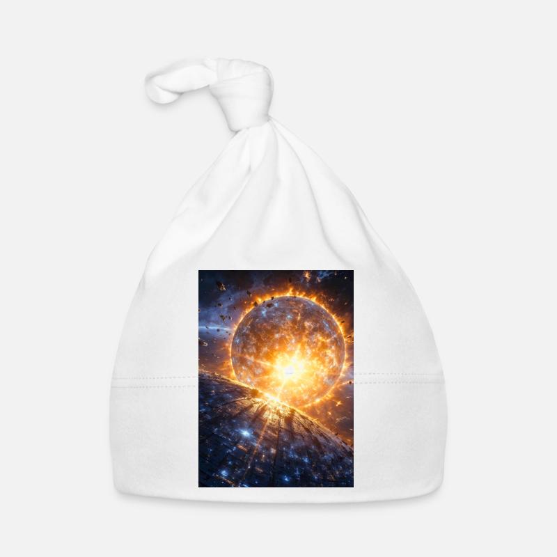 Sonnenkatastrophe über Neon-Dreadnought Baby Bio-Mütze