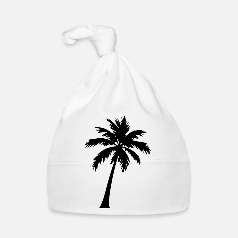 Design your own palm tree Personalize Organic Baby Cap