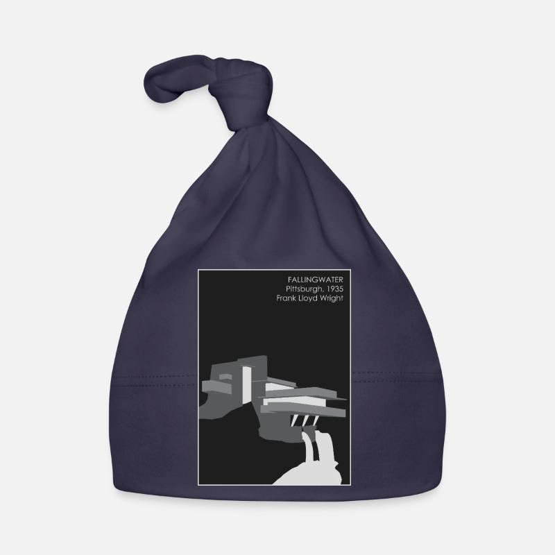 Modern architecture: Fallingwater Organic Baby Cap