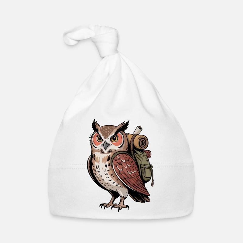 Wandering Owl Organic Baby Cap