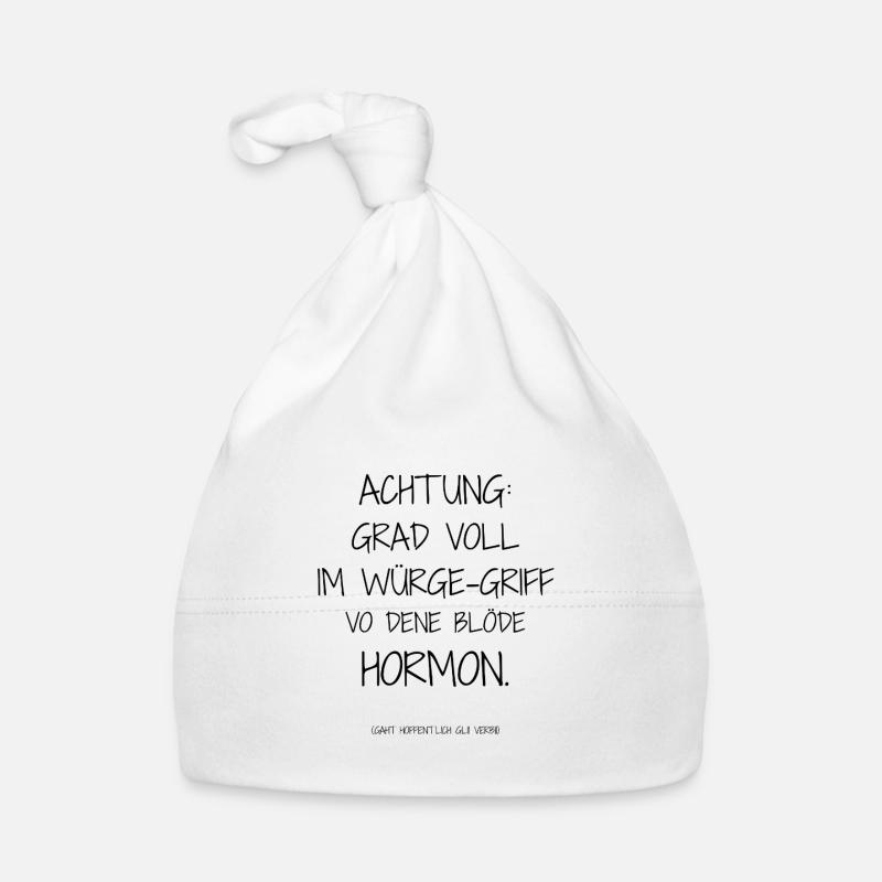 Statement design – irony meets everyday life Organic Baby Cap