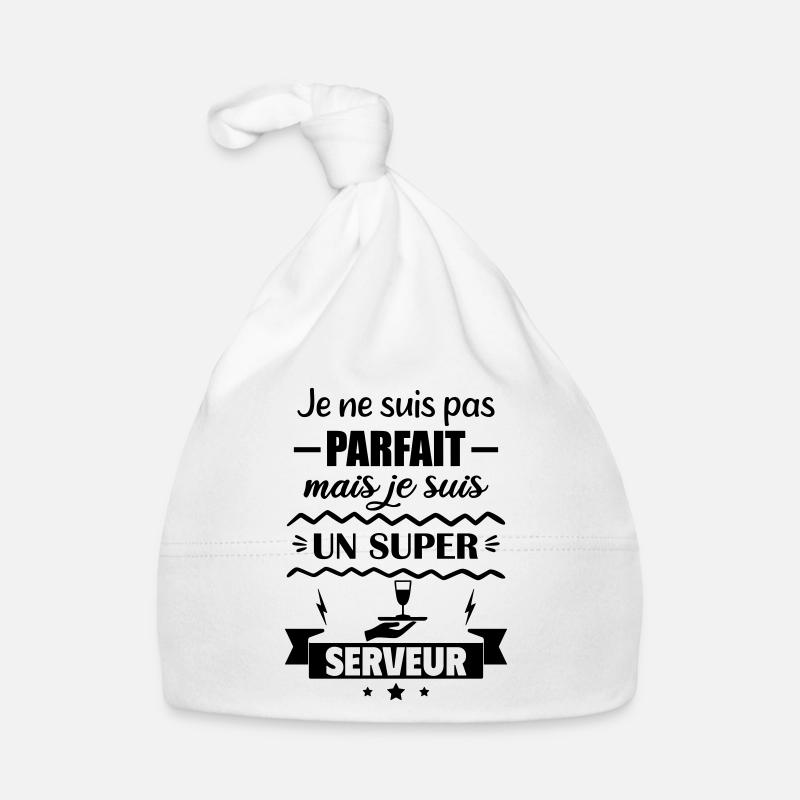 Nicht perfekt, aber toller Server Baby Bio-Mütze