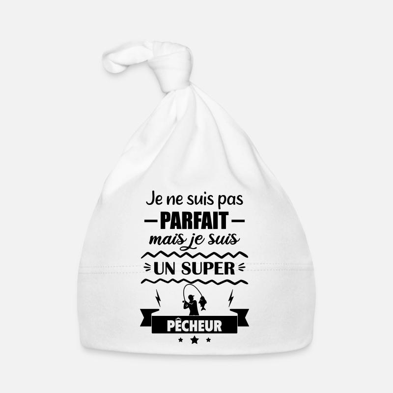 Pas parfait mais super pêcheur Pêche Bonnet bio Bébé