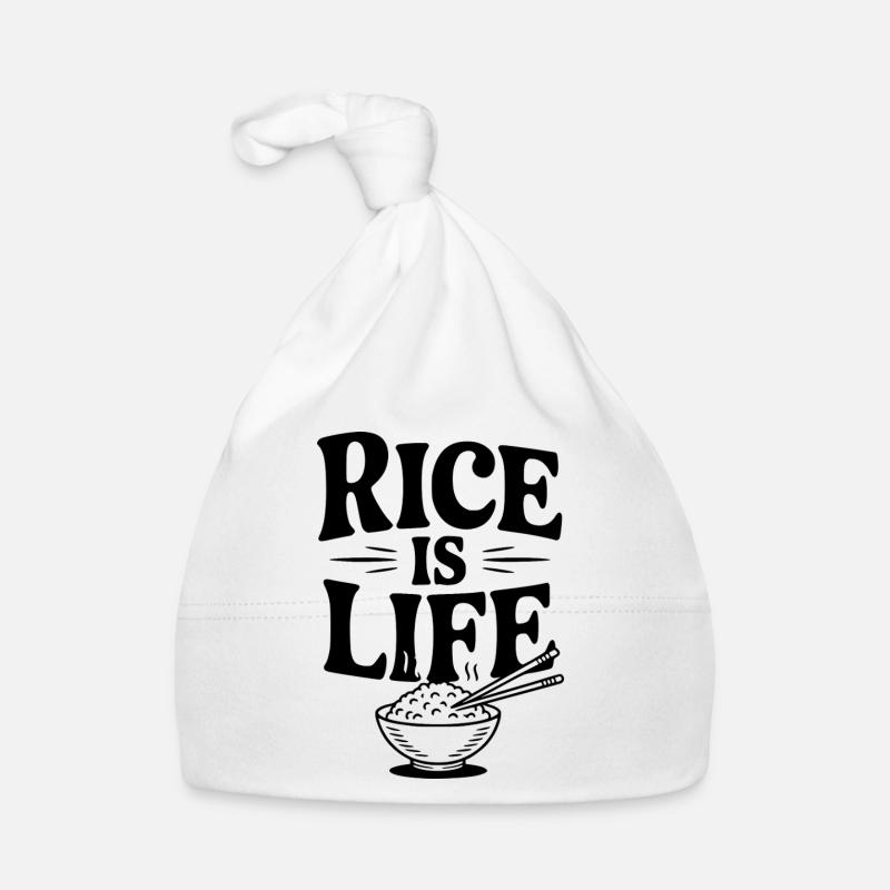 Le riz, c’est la vie Bonnet bio Bébé