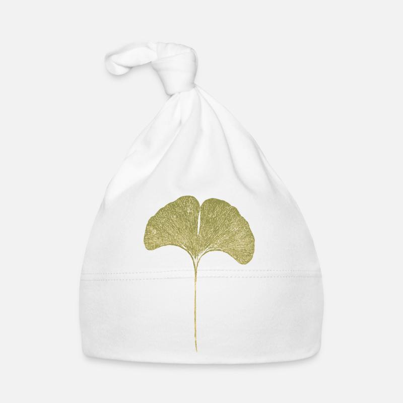 Feuille de ginkgo Bonnet bio Bébé