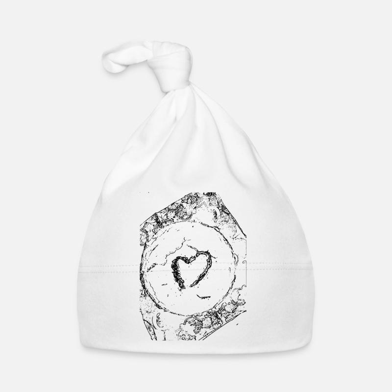 Herz Baby Bio-Mütze