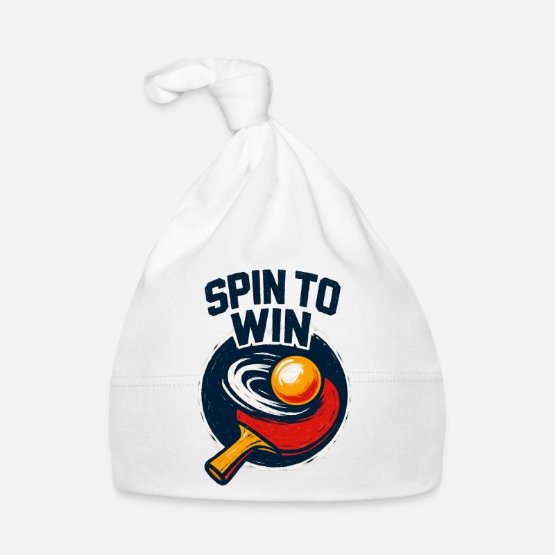 Spin to Win - Ping Pong Bonnet bio Bébé