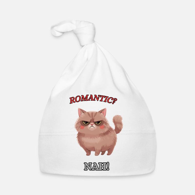 Die Null-Bock-Katze Baby Bio-Mütze
