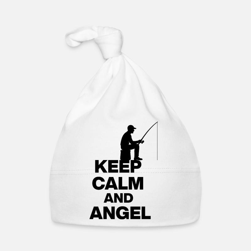 RESTEZ CALMES ET EN POSITION D’ANGLE ! ANGLER REST noir Bonnet bio Bébé