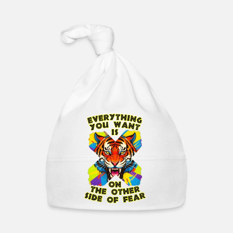Tiger & Angst Baby Bio-Mütze