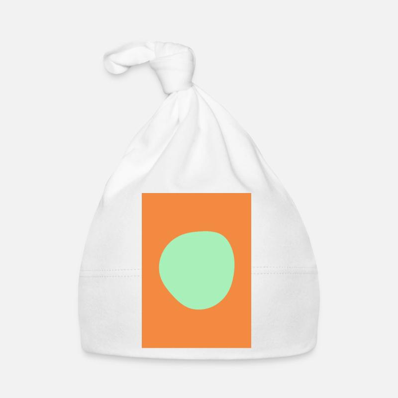 Abstract Organic Baby Cap