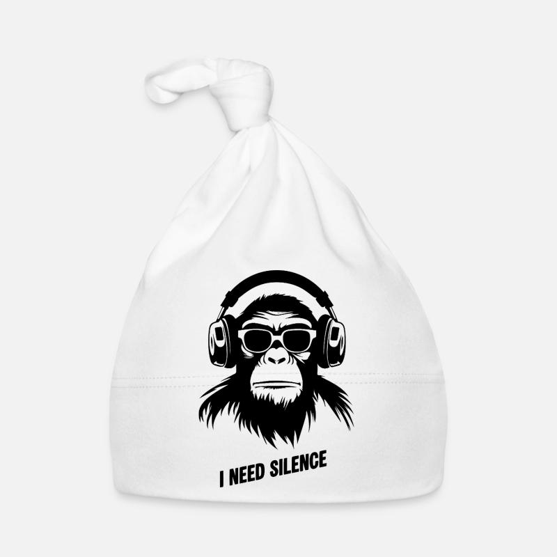monkey and silence Organic Baby Cap