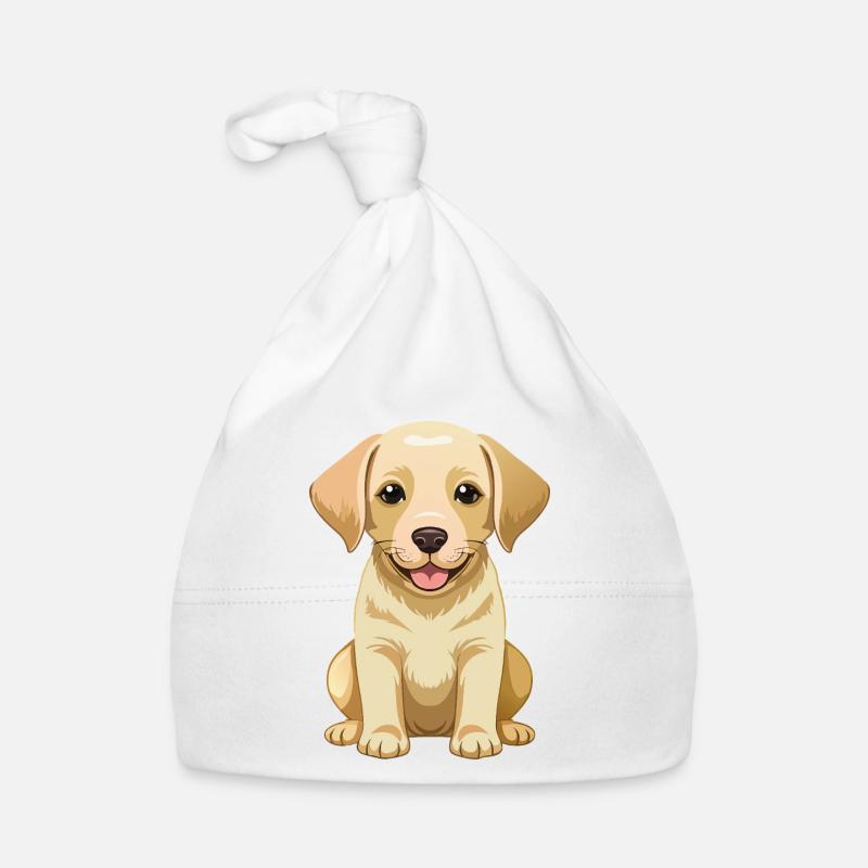 Mignon Labrador Retriever Bonnet bio Bébé