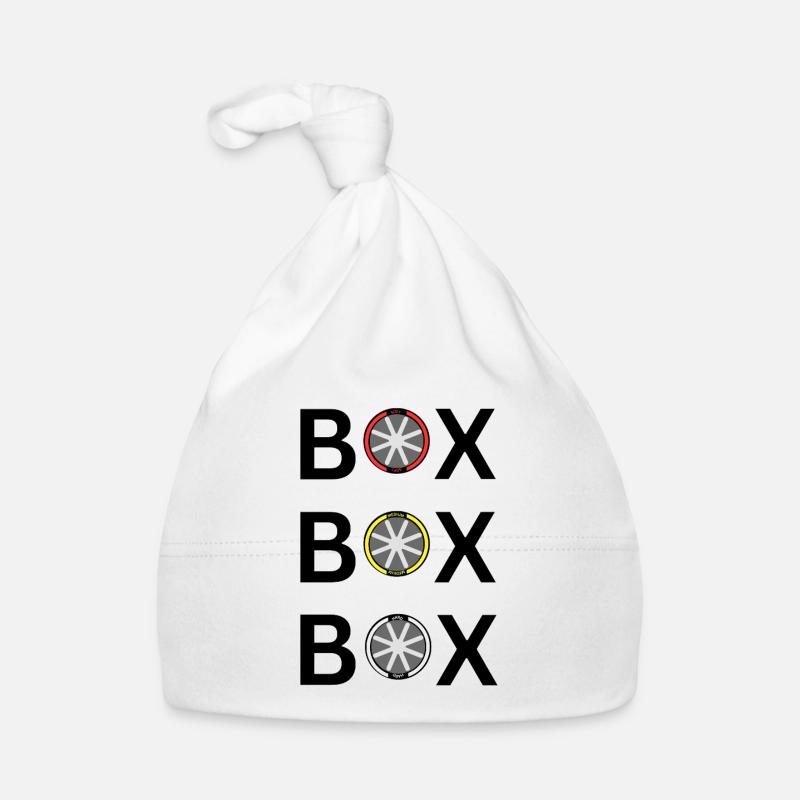 BOX BOX BOX Organic Baby Cap