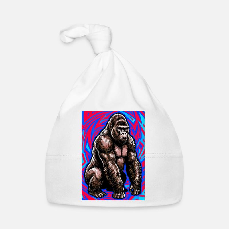 Gorilla Baby Bio-Mütze