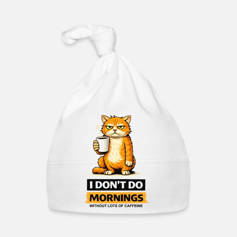 Attitude de café du matin Bonnet bio Bébé
