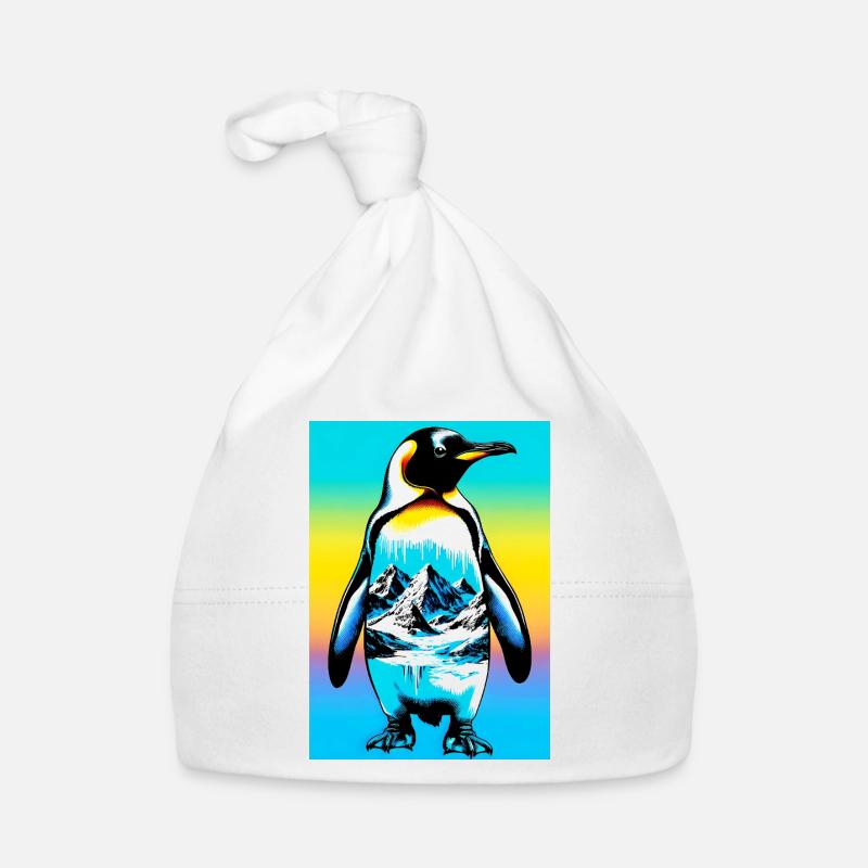 Pinguin Baby Bio-Mütze