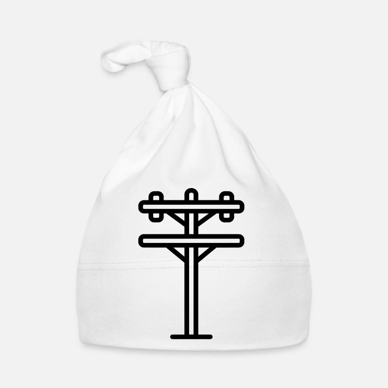 power pole Organic Baby Cap