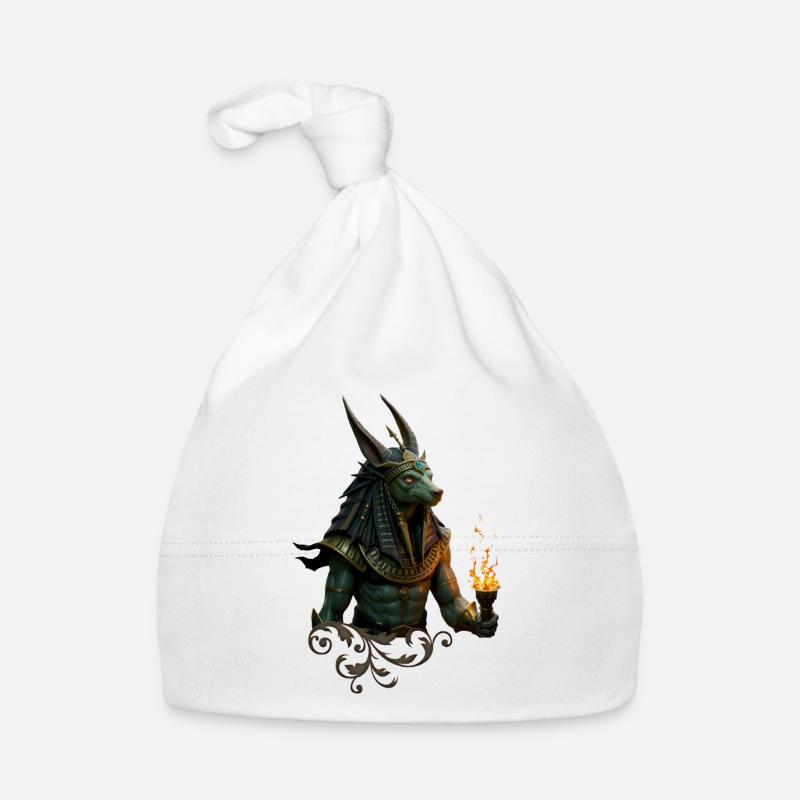 Dragon Egyptian Fire Priest Organic Baby Cap