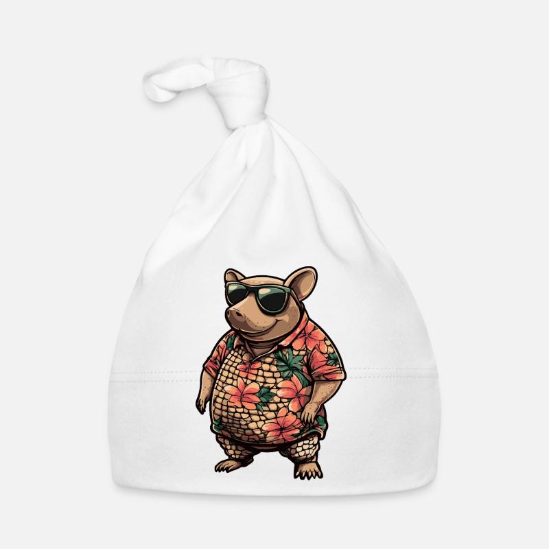 Vacances de bandes dessinées Armadillo Bonnet bio Bébé