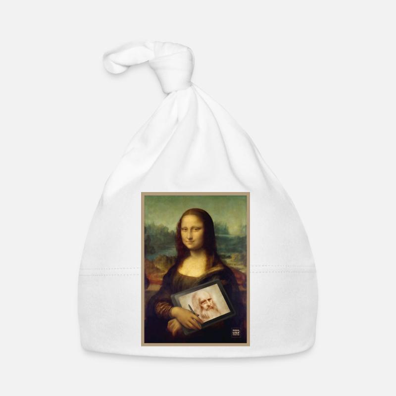 Mélange de sketches de tablette Mona Lisa Bonnet bio Bébé