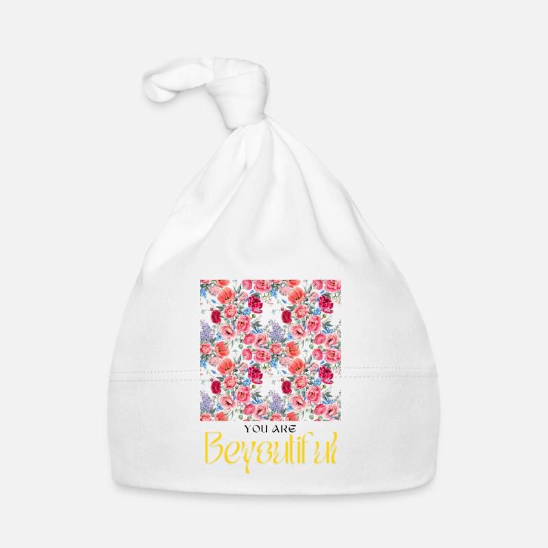 BeYoutiful Floral Splendour Organic Baby Cap
