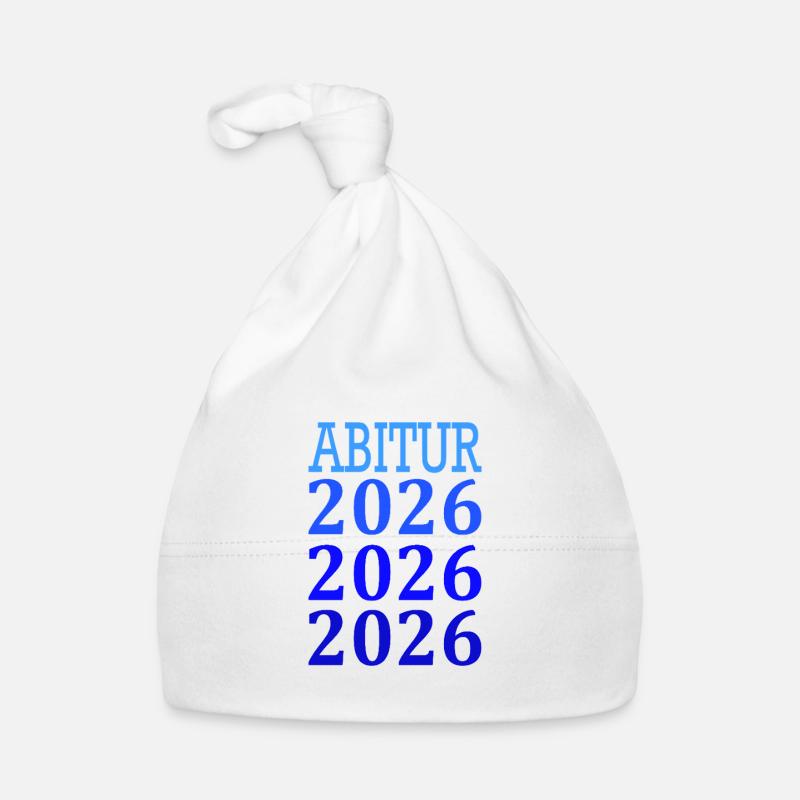 Abitur 2026 Spruch Baby Bio-Mütze
