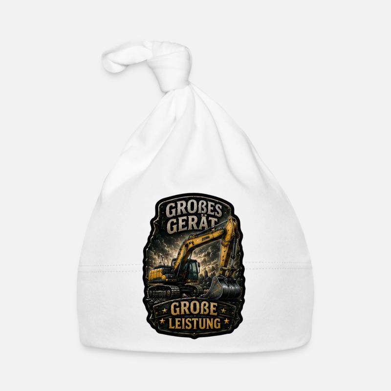 Großes Gerät. Große Leistung. Baby Bio-Mütze