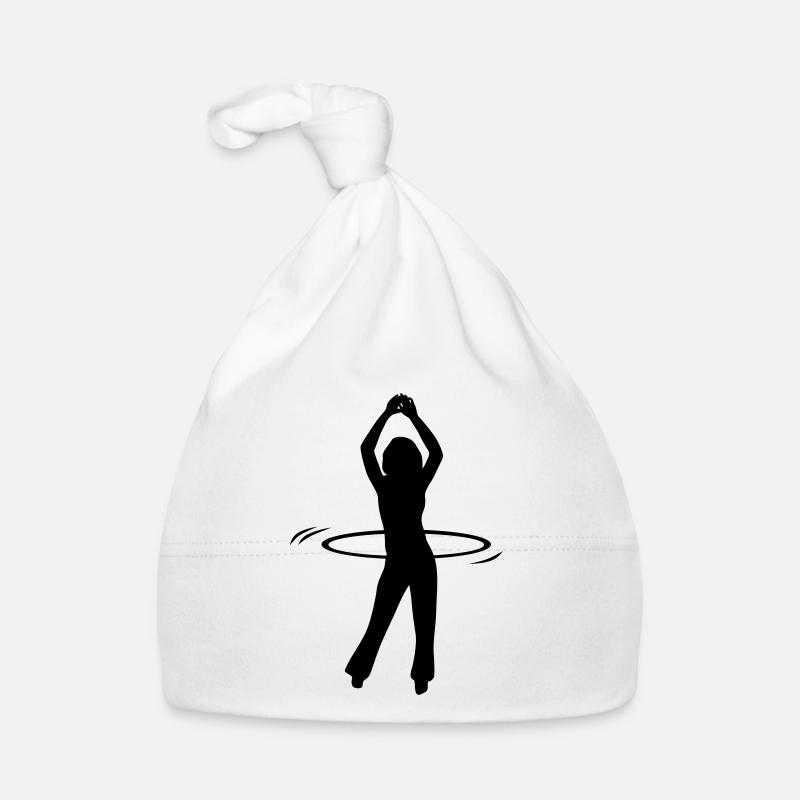 hulahoop - Baby Bio-Mütze - Weiß