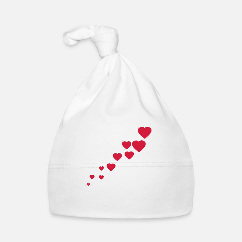 heart Organic Baby Cap