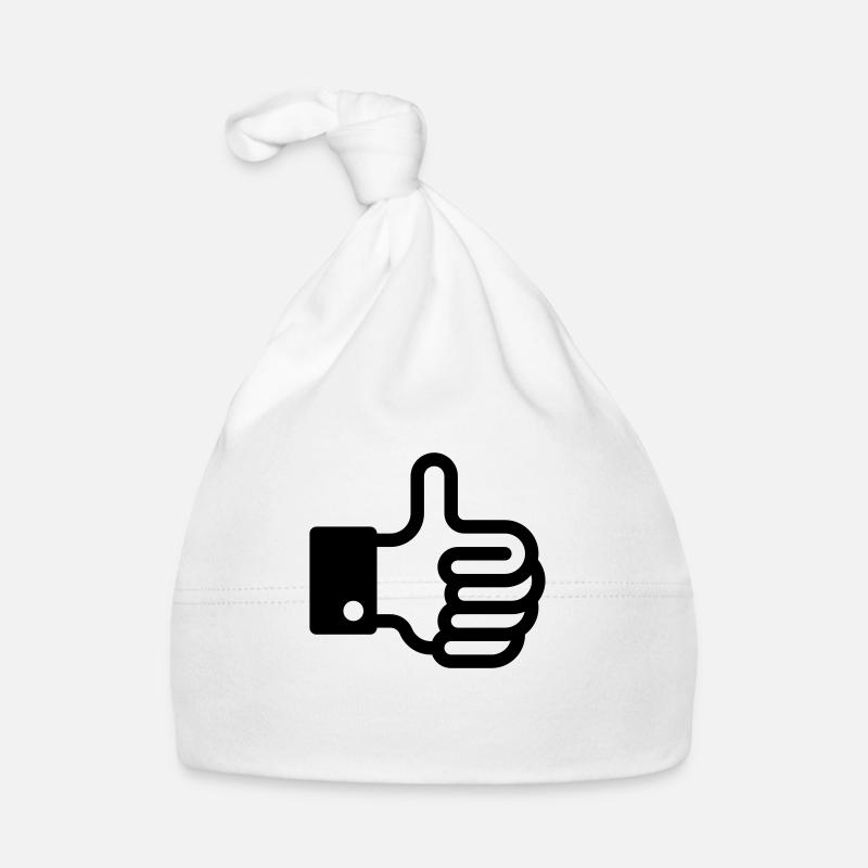 Daumen hoch / Thumb up Baby Bio-Mütze