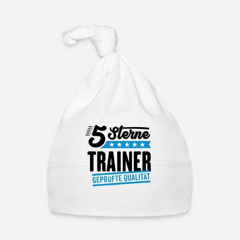5Sterne Trainer Baby Bio-Mütze