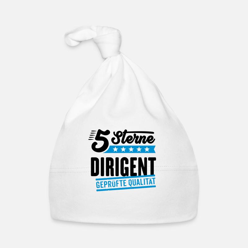 5Sterne Dirigent Baby Bio-Mütze