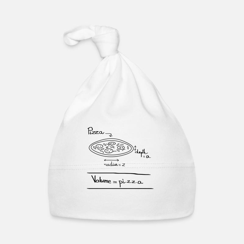 Pi.z.z.a - Bonnet bio Bébé - blanc