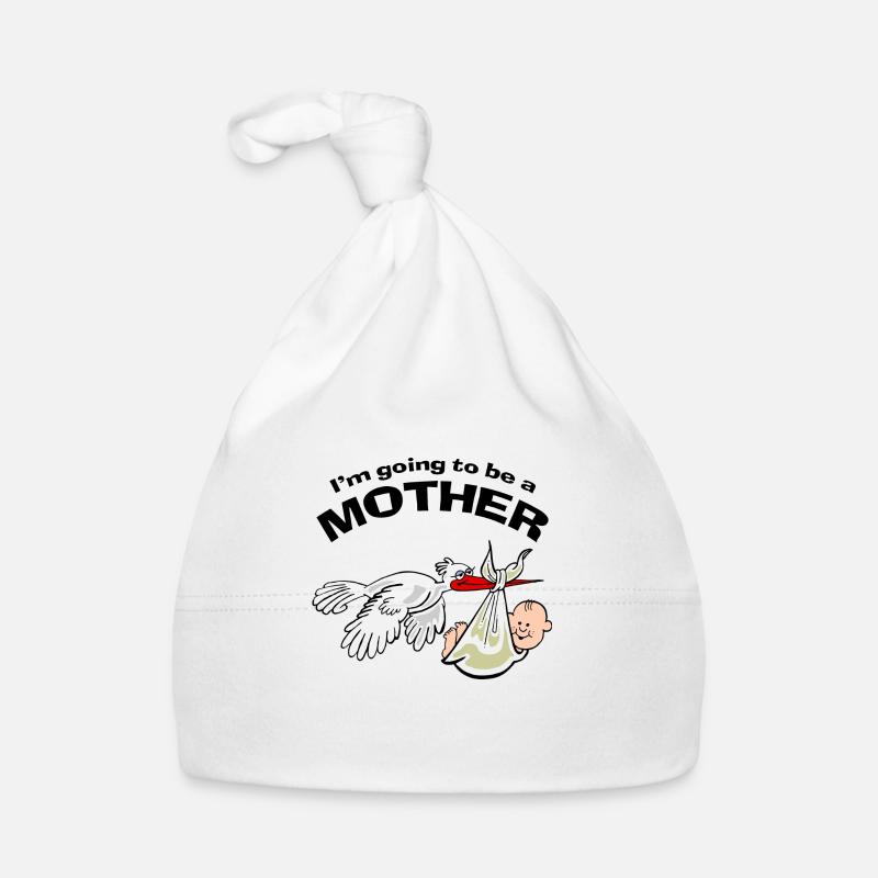 Going To Be A Mother ( CUSTOMIZE WITH MONTH YEAR ) Organic Baby Cap