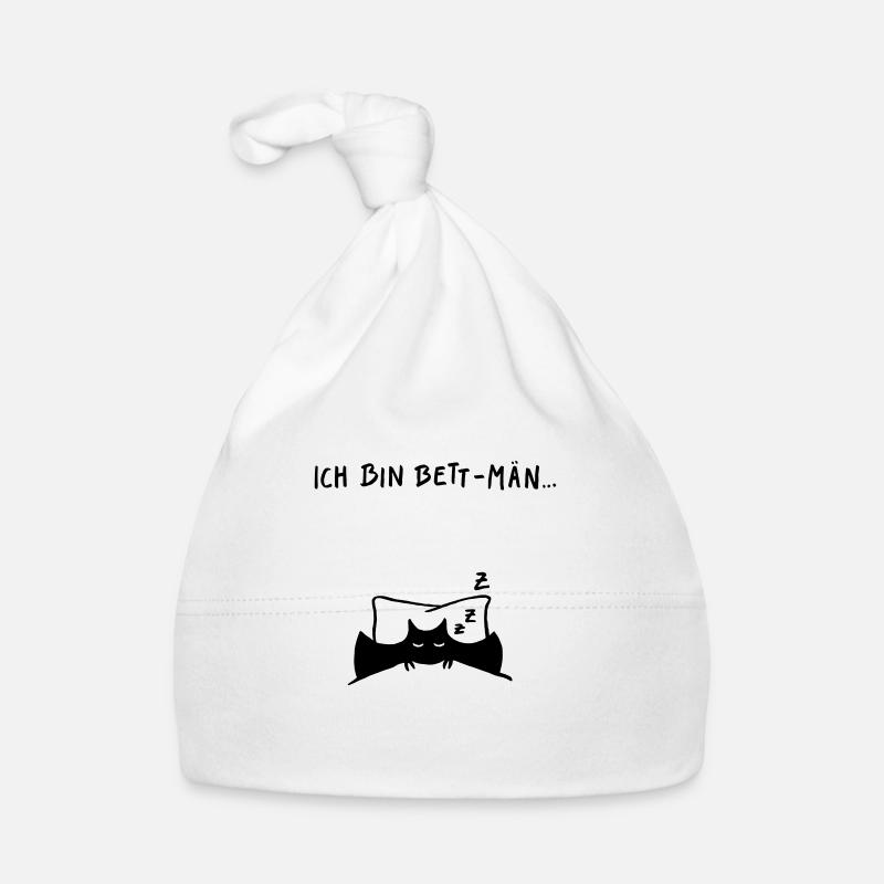 Ich bin Bett-Män Baby Bio-Mütze