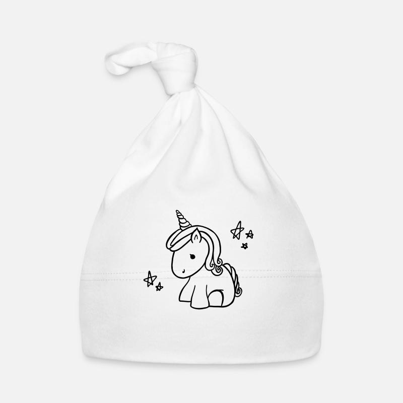 Einhorn Baby Bio-Mütze