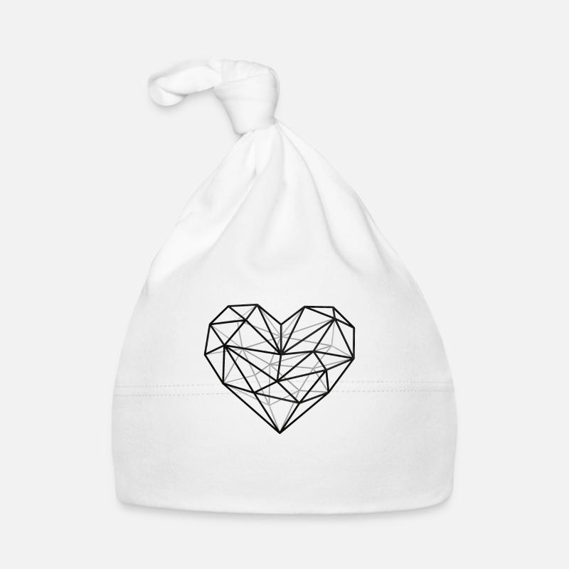 JOSZ DESIGN - Heart 1 Baby Bio-Mütze