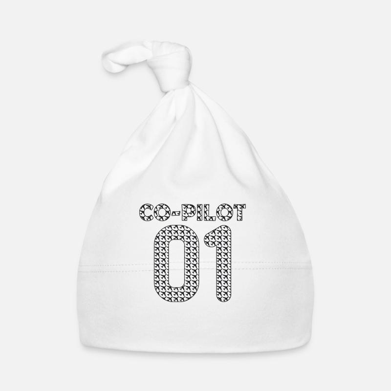 Co Pilot Queen Geschenk Baby Bio-Mütze