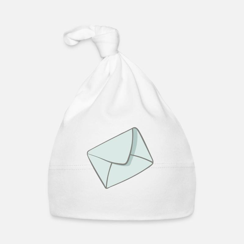 letter Organic Baby Cap