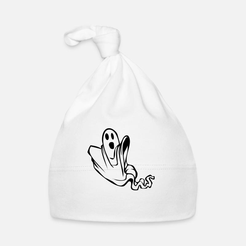 Gespenst Baby Bio-Mütze