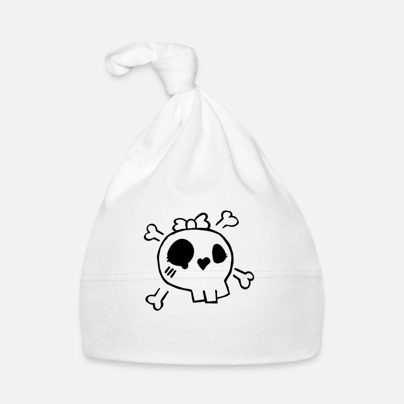 skully Organic Baby Cap
