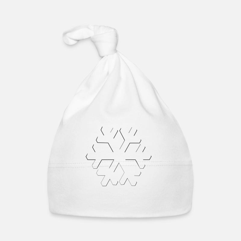 SNOWFLAKE Organic Baby Cap